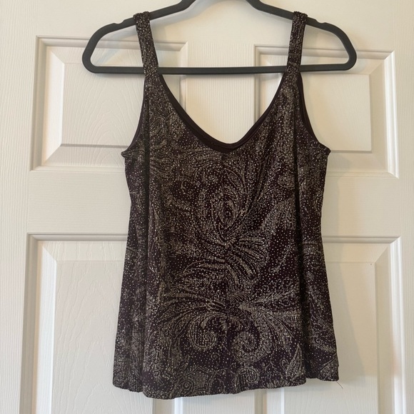 Alex Evenings 3 Piece Set Long Chiffon Skirt with Tank and  Jacket - Picture 12 of 15